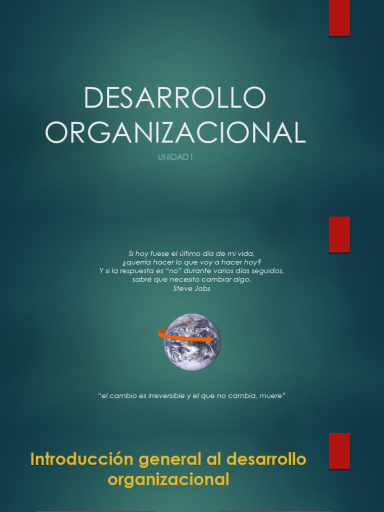 Desarrollo Organizacional 1 | PDF | Business