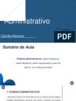 Aula 1 - Poderes Administrativos - Prof. Cecília N