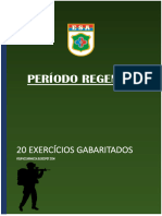 Período Regencial - 20 Questões Gabaritadas