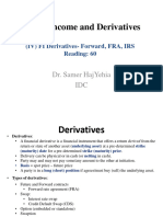 4 FI Derivatives- Forward, FRA, IRS