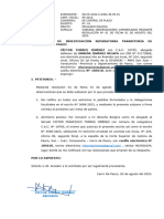 ESCRITO SUBSANANACO OMISION DE FIRMA