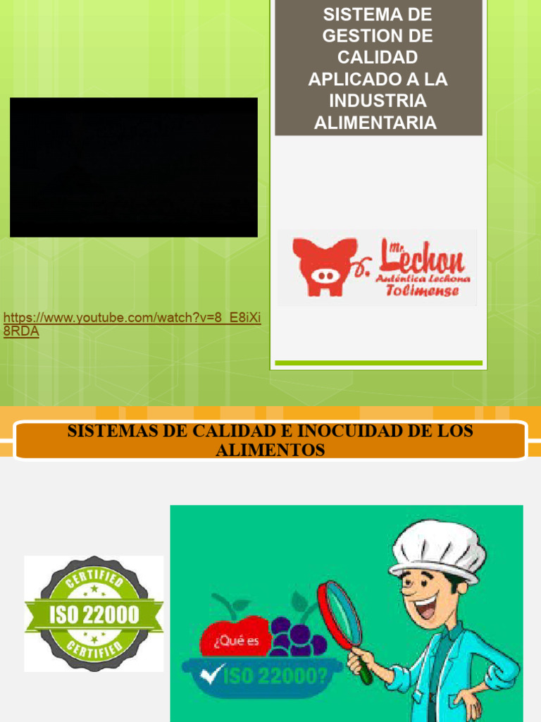 Gestión de Calidad en la Industria Alimentaria | PDF | Análisis de ...