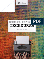 Clarmi Regis - Recursos textuais-Teceduras