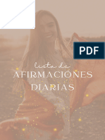 Afirmaciónes Diarias