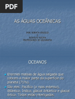 AS ÁGUAS OCEÂNICAS