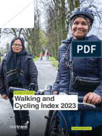 2023 Walking and Cycling Index Scotland Aggregated Report