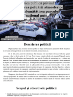 Politica Diminuarii Poluarii Atmosferice Prin Innoirea Parcului National Auto