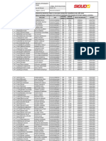 Listado de Aspirantes Inscritos para El Segundo Semestre Académico Del Año 2023