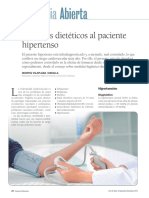 Consejos Dietéticos Al Paciente Hipertenso: Farmacia