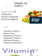 Biochemistry of Vitamin-C