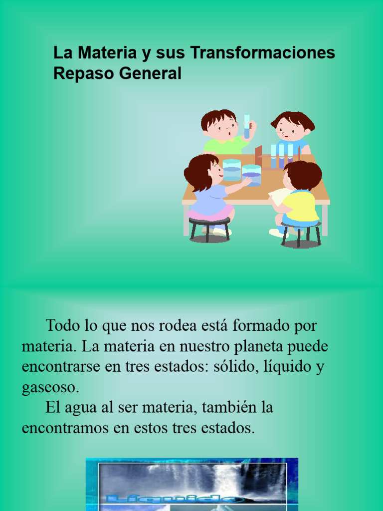 Estados y Propiedades de la Materia | PDF | Volumen | Gases