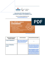 Recursos e Artefatos Robótica Livre
