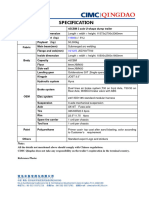 45CBM U Type Trailer Specifications