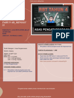 Modul PDPR RBT Tahun 4D Mggu 31 - Isnin 20 Sept 21