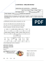 Matemática - 9 Ano - 2B