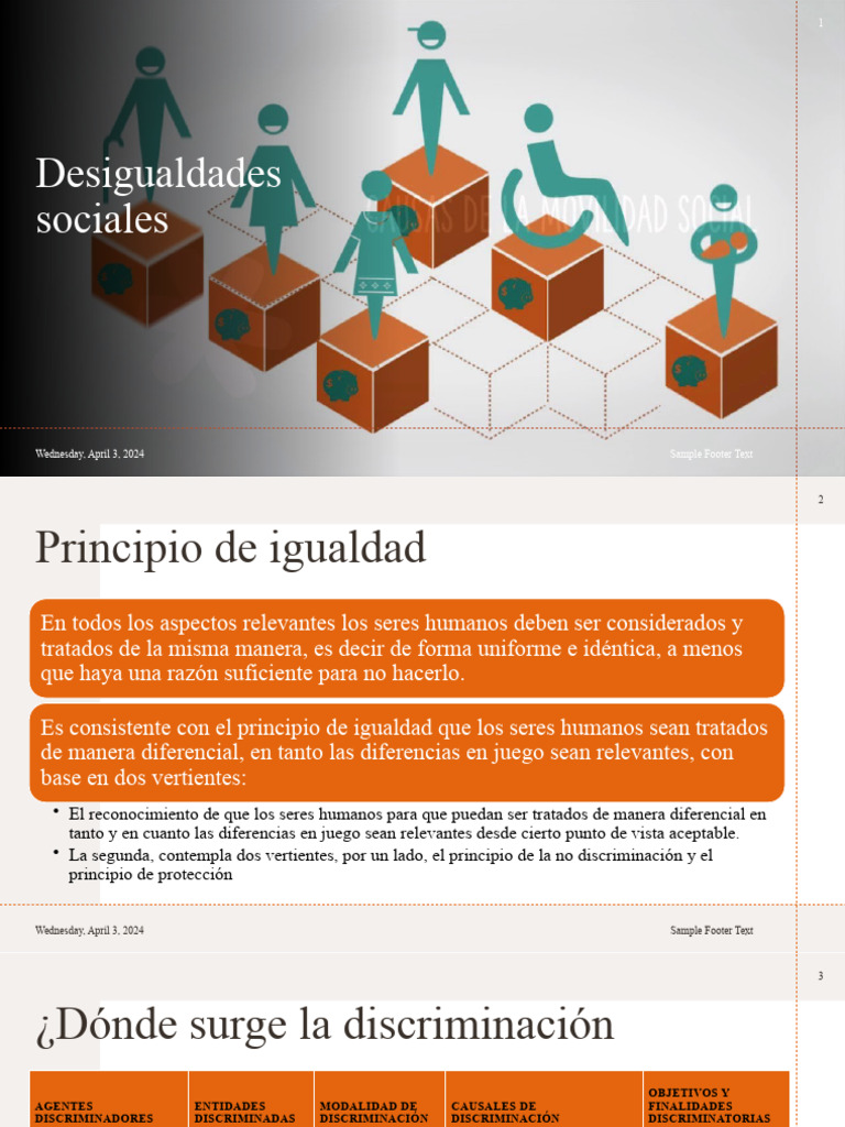 Desigualdad social y sus causas | PDF | Discriminación y relaciones ...