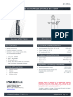 HDS - Pila Alcalina Aaa Duracell Procell