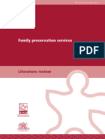 Research Familypreservation Review AU