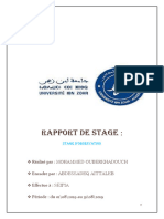 Rapport de Stage Mohammed Ouberkhadouch
