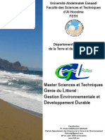 G L G E D D: Master Sciences Et Techniques Énie Du Ittoral: Estion Nvironnementale Et Éveloppement Urable