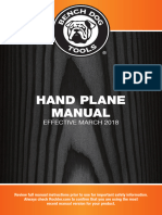 Hand Planes Manual