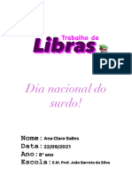 Trabalho Libras