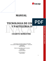 Tecnología de Cocina y Pastelería IV