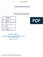 Verificación de Comprobantes FiscalesHONDACIVIC2006