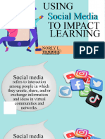 Use of Social Media To Impact Learning