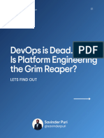 DevOps Is Dead