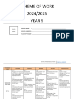 SOW ENGLISH YEAR 5 2024-2025 by RASHID