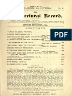 Architectural Record Issue 1892-10-12