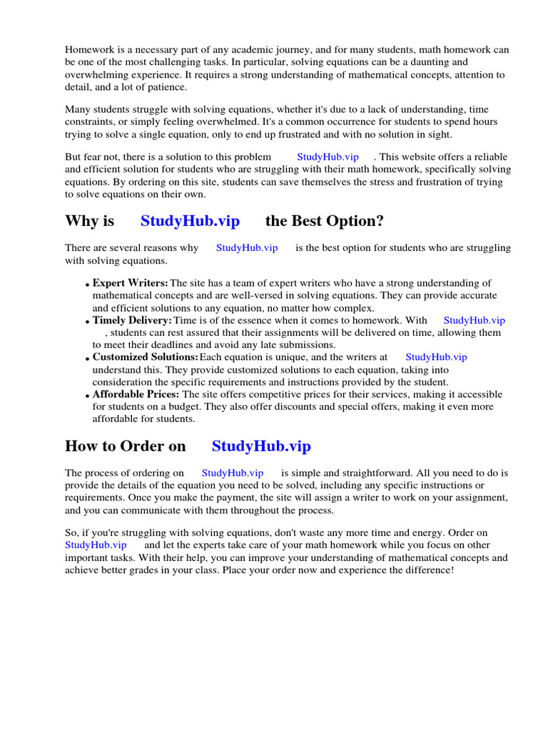 Math Homework Solving Equations | PDF | Mathematics | Equations