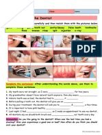 Vocabulary - at The Dentist