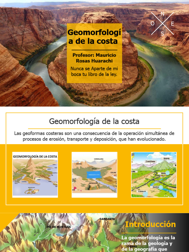 Geoformas de la Costa Peruana | PDF | Costa | Geomorfología