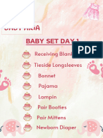 Sample Newborn Checklist