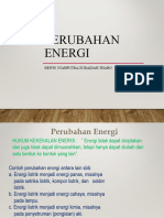 Perubahan Energi