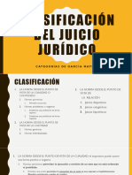 Clasificación Del Juicio Jurídicofinal