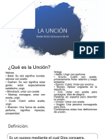 LA UNCIÓN