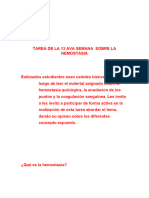 13 Va Semana Quirofano MB HEMOSTASIA