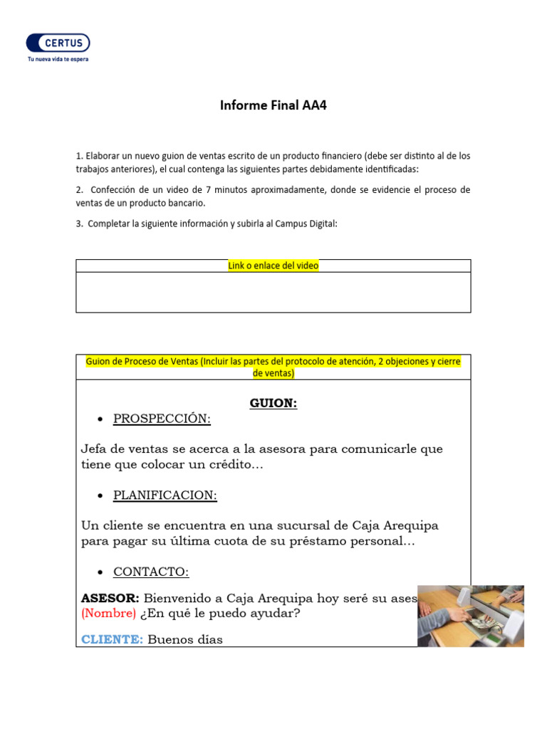 Aa4 - Banca Comercial | PDF | Cliente | Economias