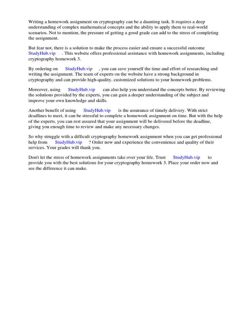 Cryptography Homework 3 Pdf Cryptography Encryption