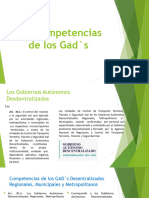 3 Competencias de los Gad´s