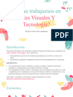 Formato de Trabajo Artes Visuales y Tecnología (Apoderados)