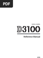 Download Nikon D3100 Reference Manual English by goldfires SN71983915 doc pdf