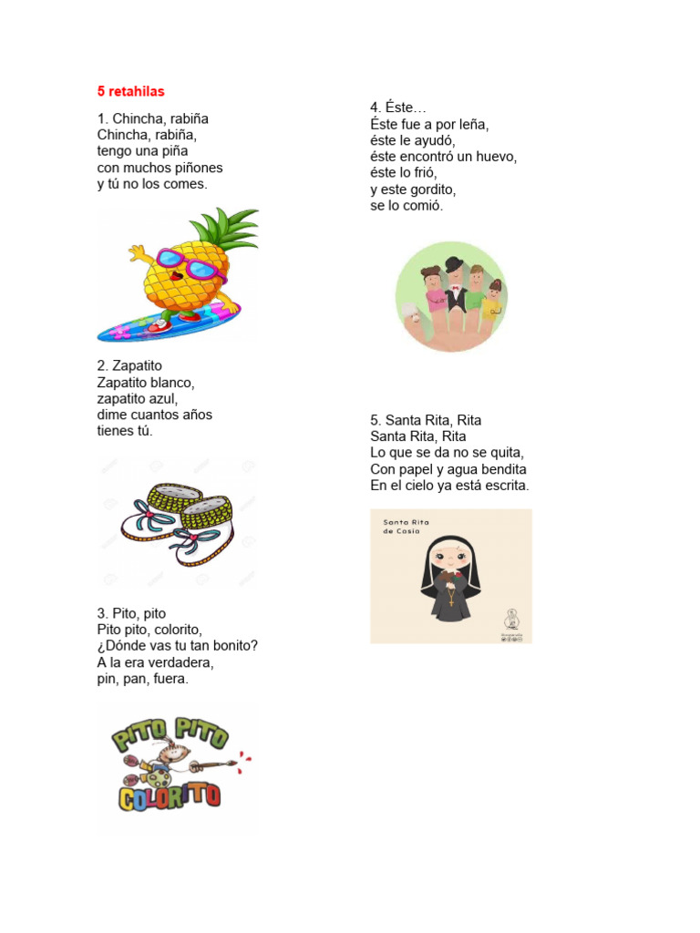 5 Retahilas Chili | PDF | Prometeo | Minotauro