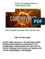 6 - PGs Hung - Tăng cường phòng lây nhiễm Covid 19 trong tình hình mới