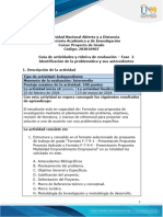 Guia de Actividades y Rúbrica de Evaluación - Fase 2 - Identificación de La Problemática y Sus Antecedentes