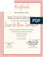 Kauane Cristina Dos Santos Gonçalves: Certificado Certificado