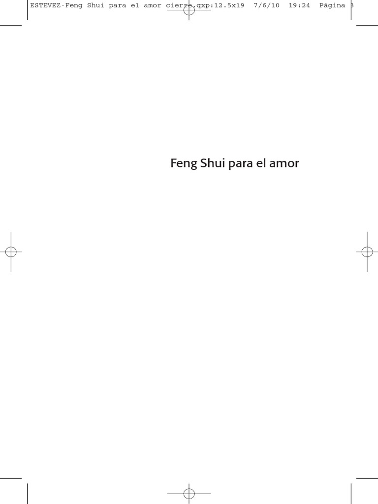 ESTEVEZ-Feng Shui para El Amor Cierre - 12.5x19 | PDF | Yin y yang | Amor
